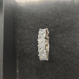 CZ 925 Trilion cut ring size 7